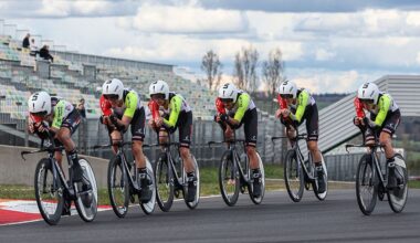 Intermarch&eacute;-Wanty in a race early in 2025