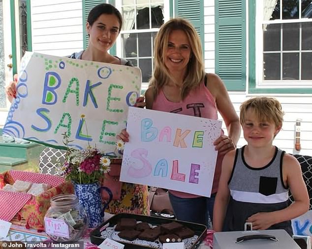 On Mother's Day 2024, John touchingly posted a picture of Ella and Benjamin with their late mother Kelly Preston, who succumbed to cancer two years after she was diagnosed