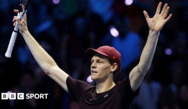 ATP Finals: Jannik Sinner beats Carlos Alcaraz to win $5m Turin title match