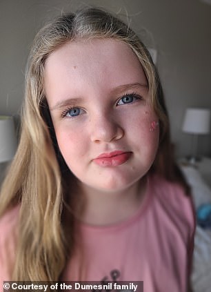 Ten-year-old Meghan Dumesnil has had 'dramatic' improvements since starting leucovorin