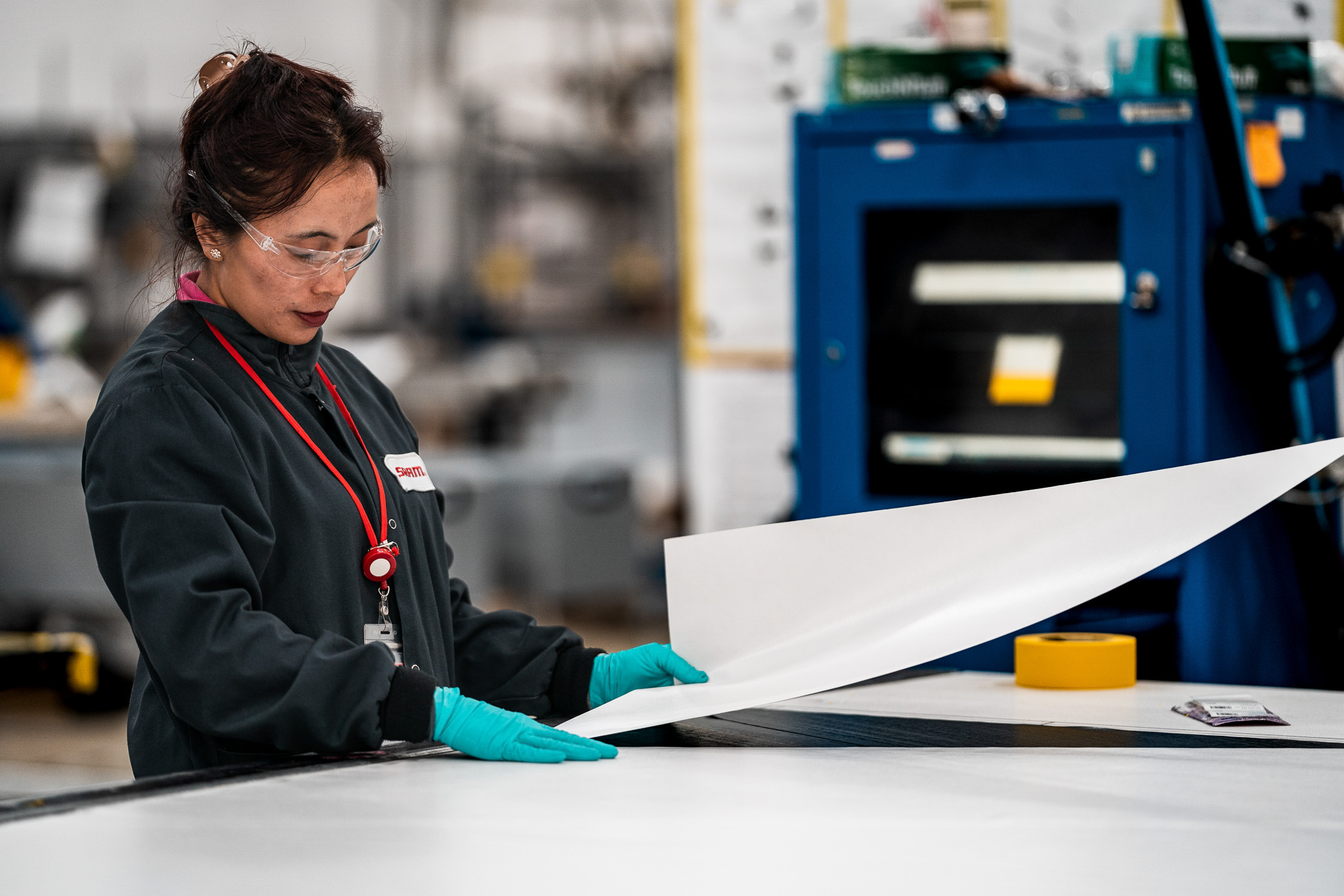 Images of Zipp's manufacturing facility in Indianapolis