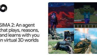 SIMA 2: A Gemini-Powered AI Agent for 3D Virtual Worlds