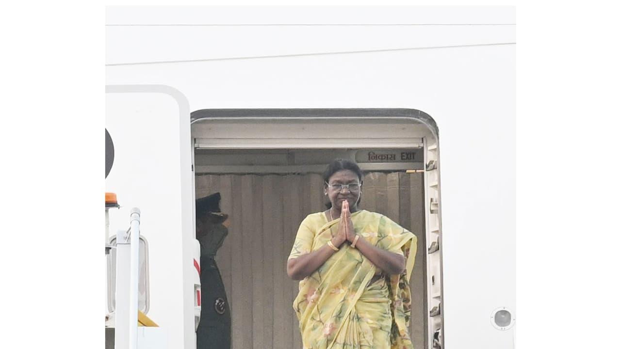 President Murmu Returns After Historic State Visit To Angola, Botswana