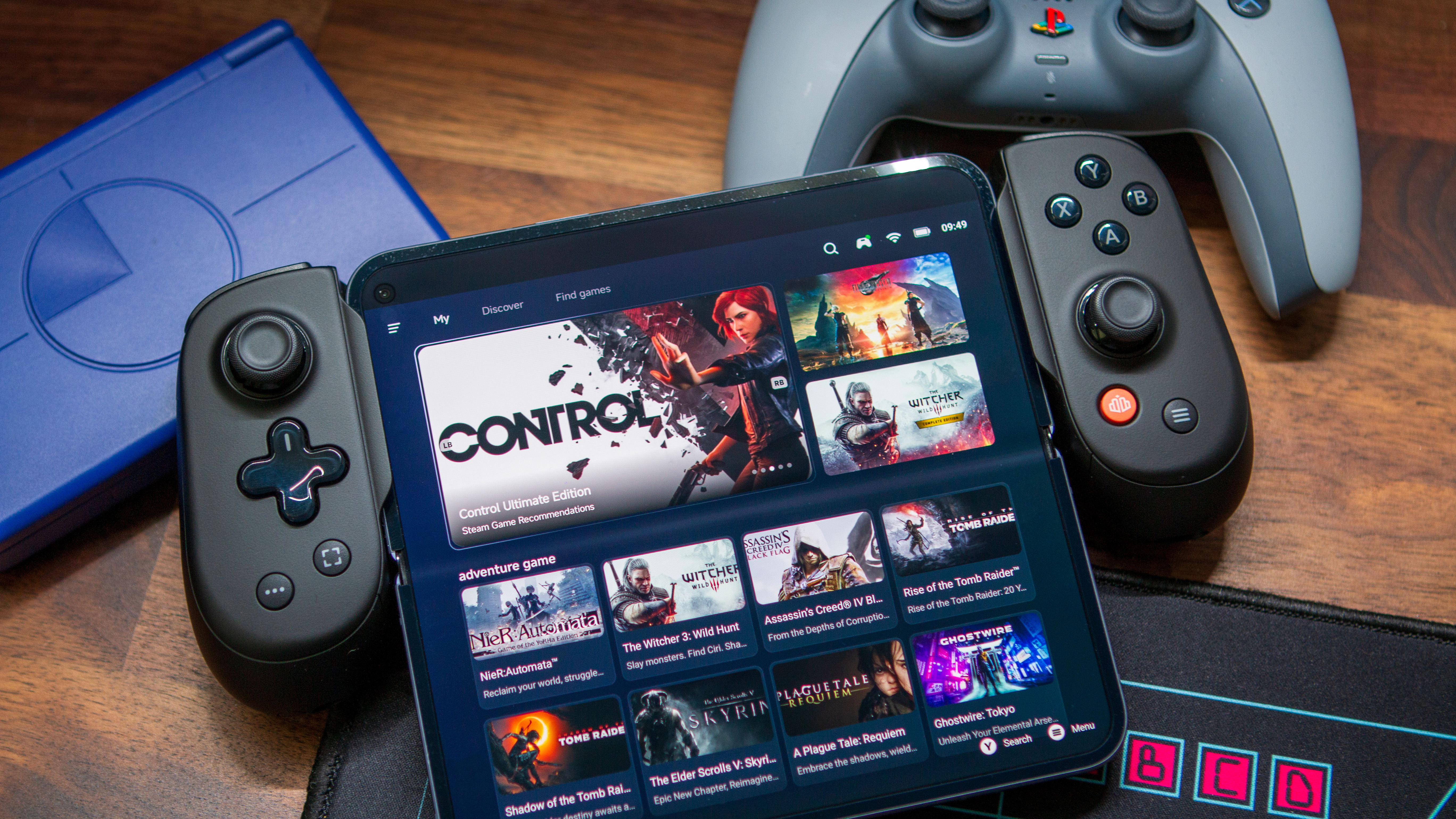 Winlator main screen on the Google Pixel 10 Pro Fold