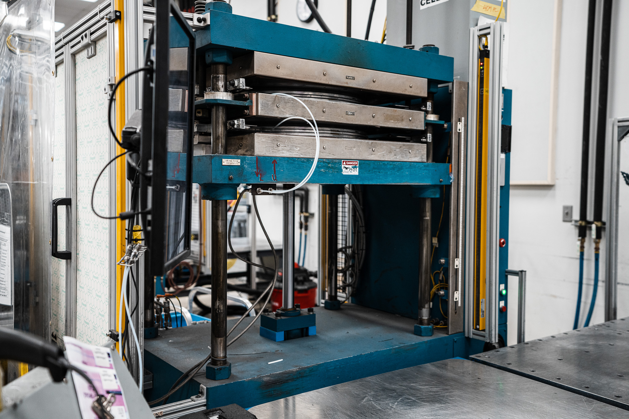 Images of Zipp's manufacturing facility in Indianapolis