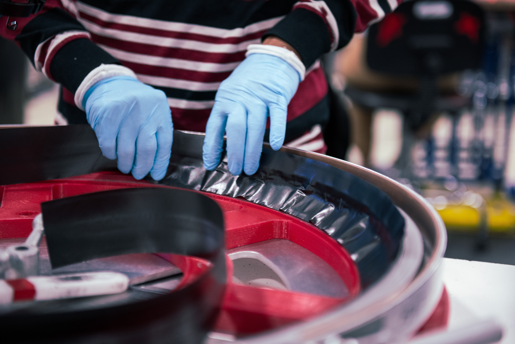 Images of Zipp's manufacturing facility in Indianapolis