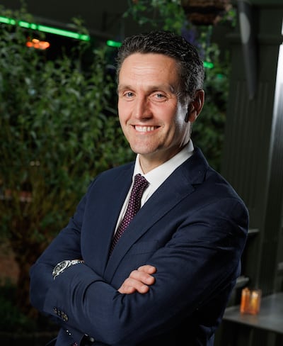 Dr Colin O’Gara, consultant psychiatrist and head of addiction services at St John of God Hospital pictured at the 35th St John of God Research Foundation conference on Tuesday. Photograph: Marc O'Sullivan