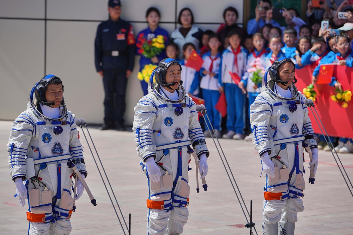 Good news for Chinese astronauts stranded on space station - The Independent