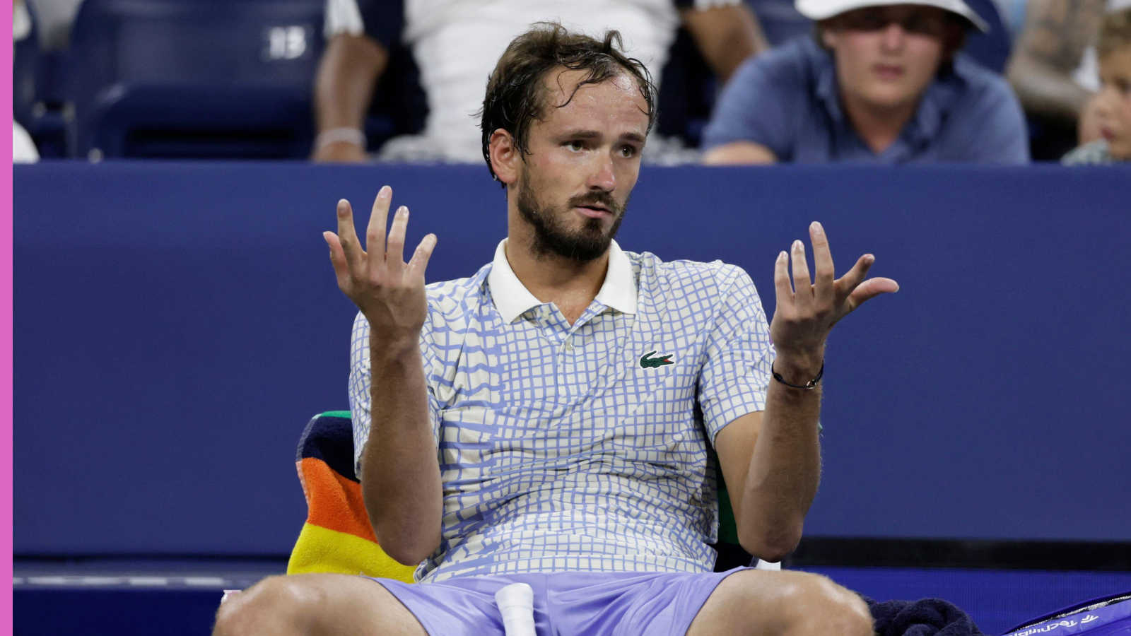 Daniil Medvedev 'glad' he did not beat Benjamin Bonzi in dramatic US Open clash