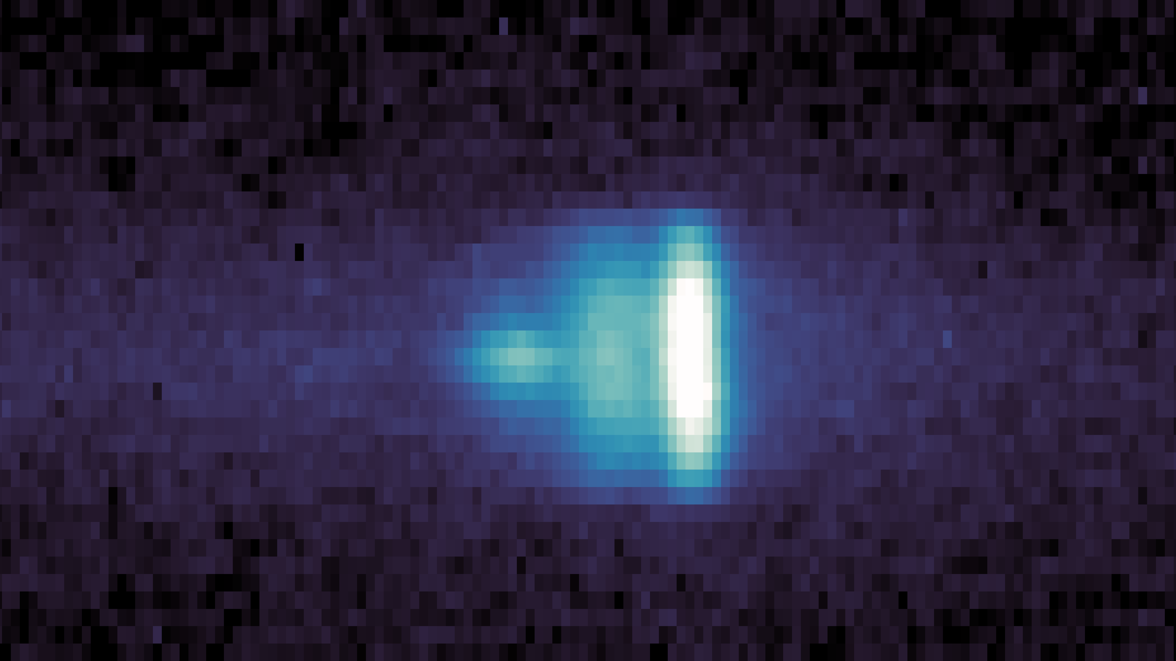 An ultraviolet view of comet 3I/ATLAS, captured by NASA's MAVEN spacecraft.