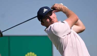 Nick Dunlap ties course record, hits every fairway to lead World Wide Technology Championship