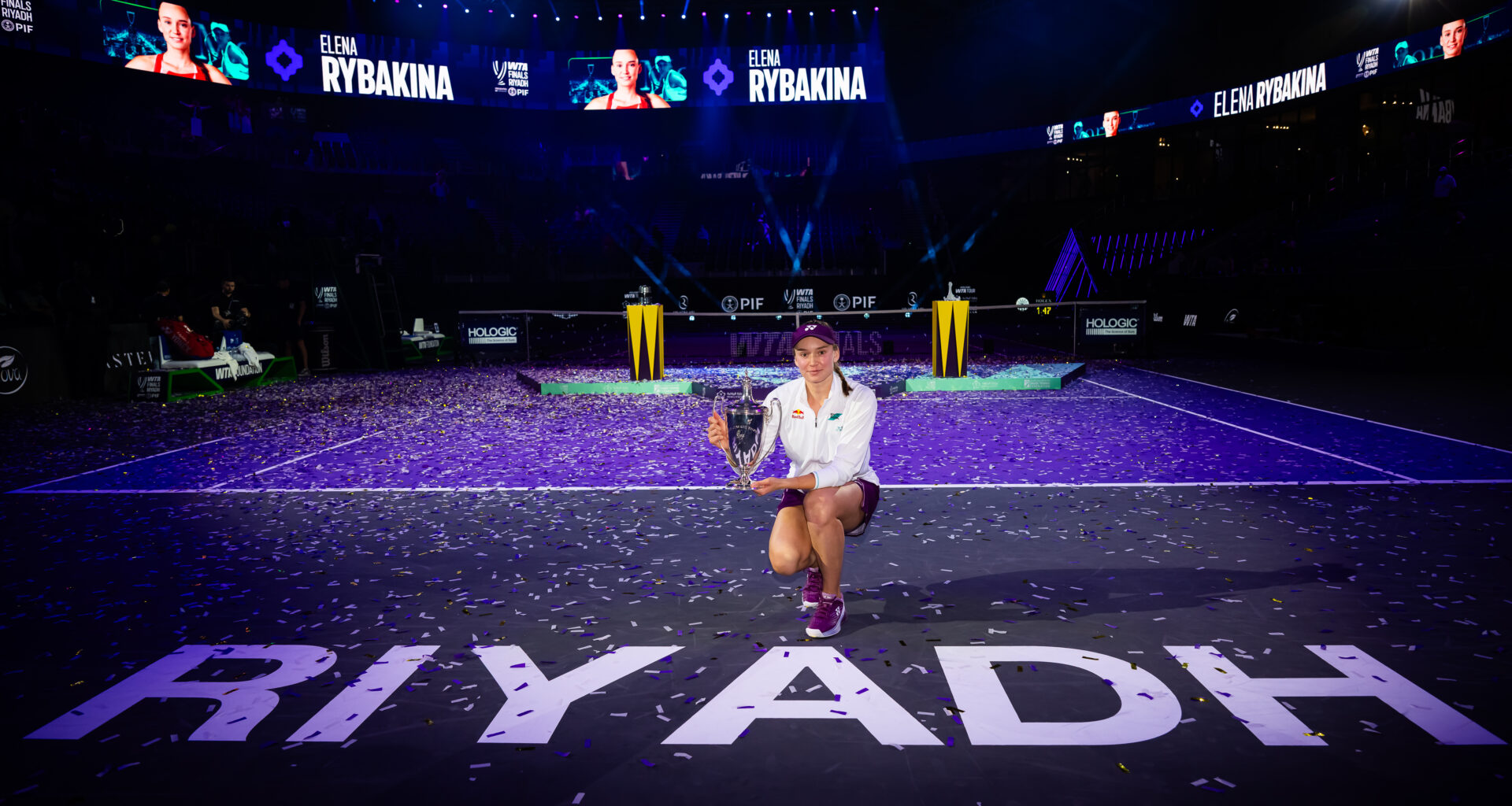 Elena Rybakina wins record women’s sports payout at WTA Finals