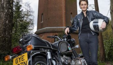 Motorcycling pioneer architect winds down practice to focus on her passions