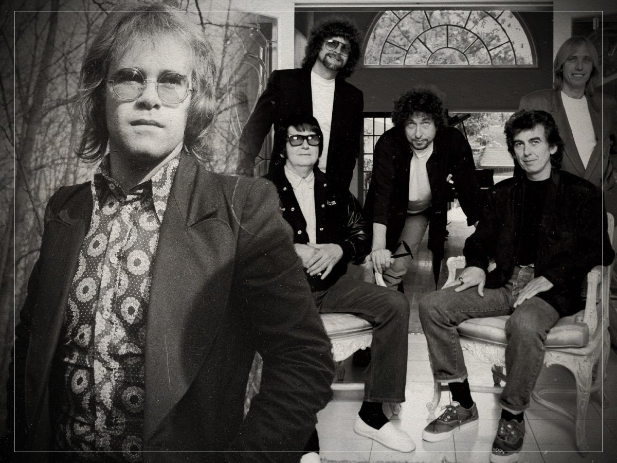 Did Elton John inspire starting The Traveling Wilburys?