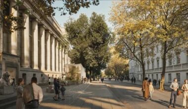 Studio Weave submits plans for new British Museum entrances