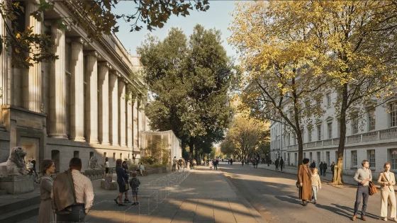 Studio Weave submits plans for new British Museum entrances