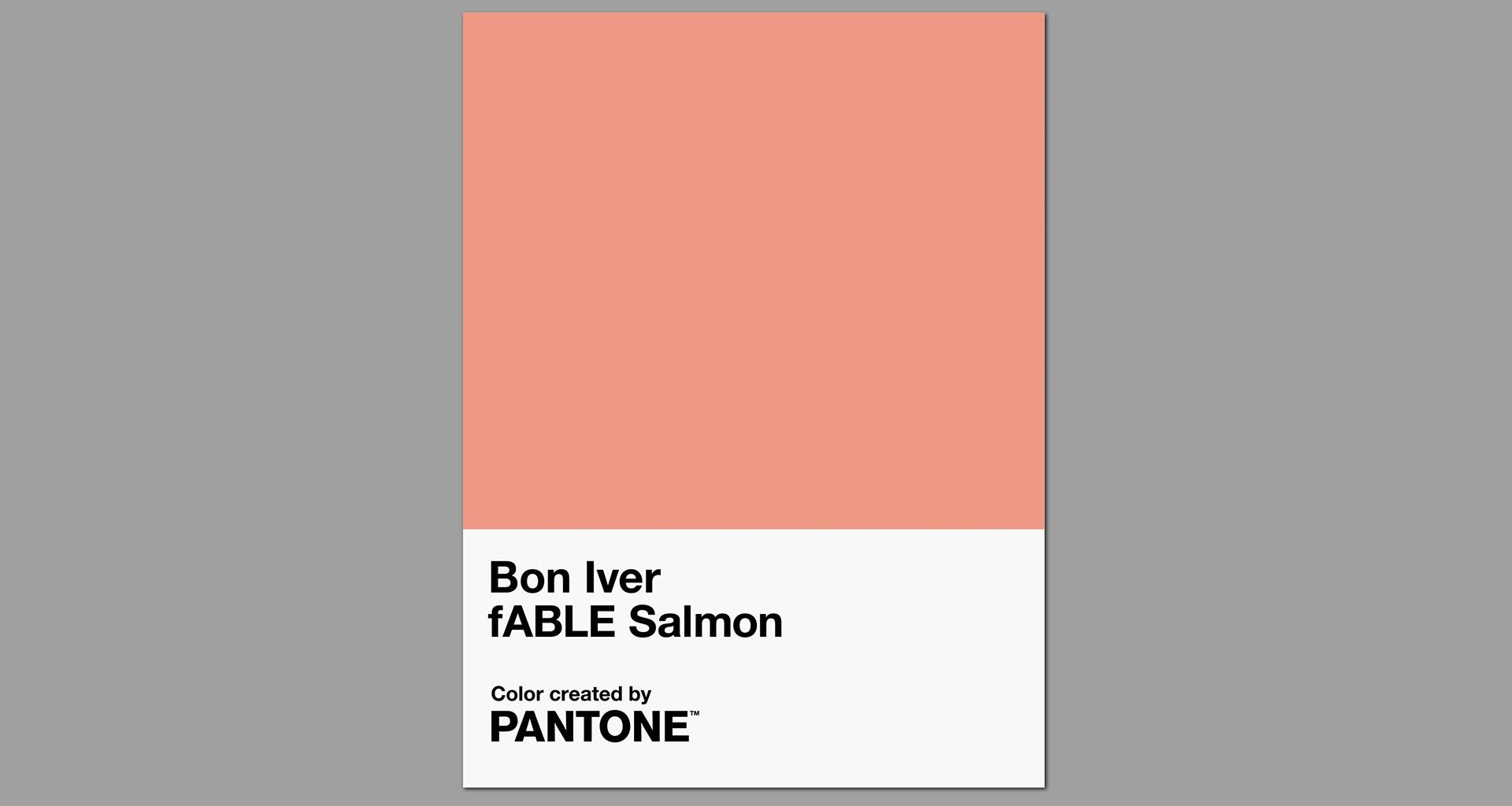 Pantone fABLE Salmon