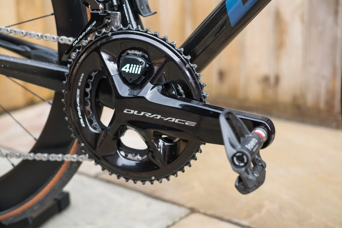 4iiii Precision 3+ Pro crankset with Favero Assioma Pro RS power meter pedal