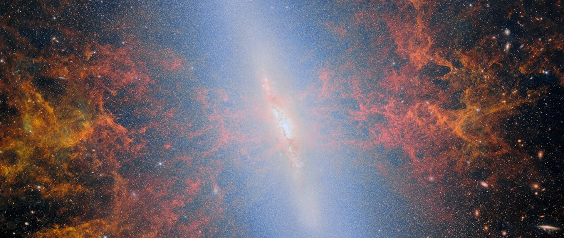 an image of the cigar galaxy