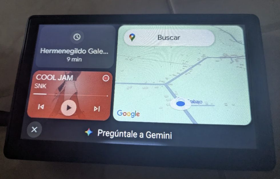 Gemini Android Auto