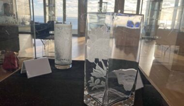 Contemporary engraved glass exhibition sparkles at Durlston – Swanage News