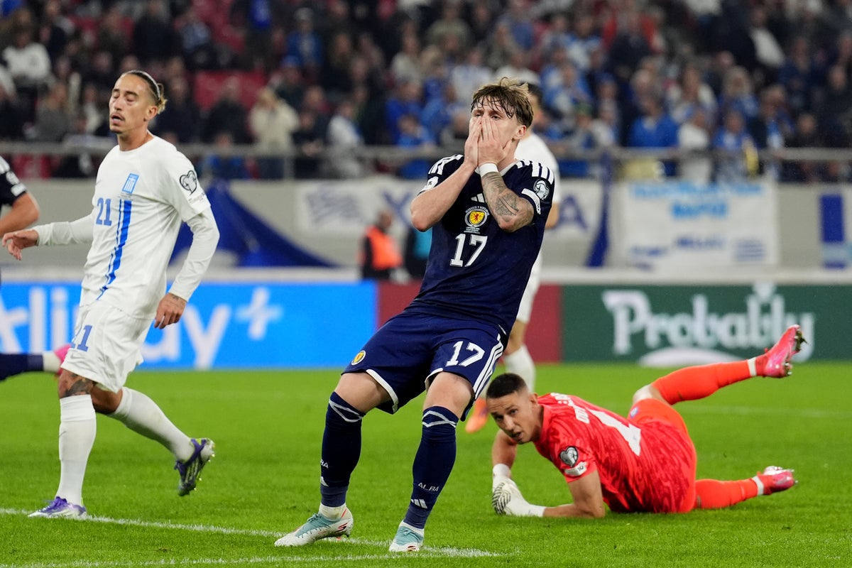Greece v Scotland live: Result and final score in World Cup 2026 qualifier tonight