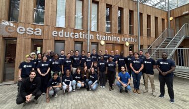 Group picture at the Space Systems Engineering Training Course at ESEC – Galaxia