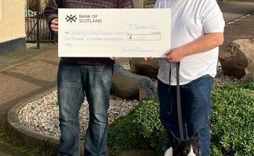 Hamish raises £4,000+ for counselling services