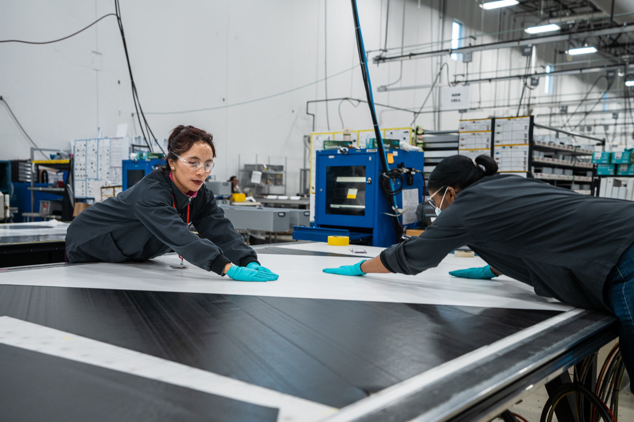 Images of Zipp's manufacturing facility in Indianapolis