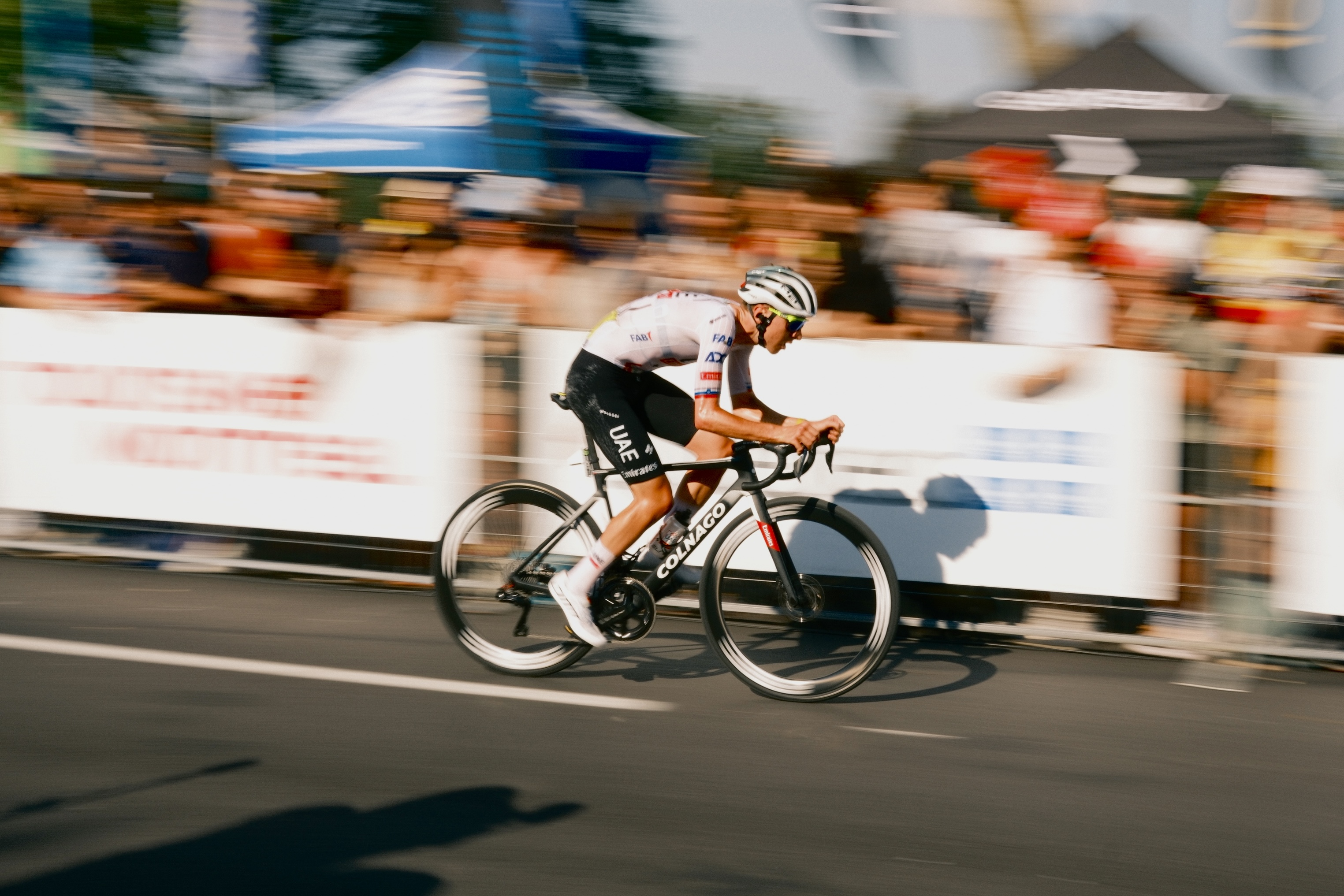 Tadej Pogačar during the 2024 GP Montreal
