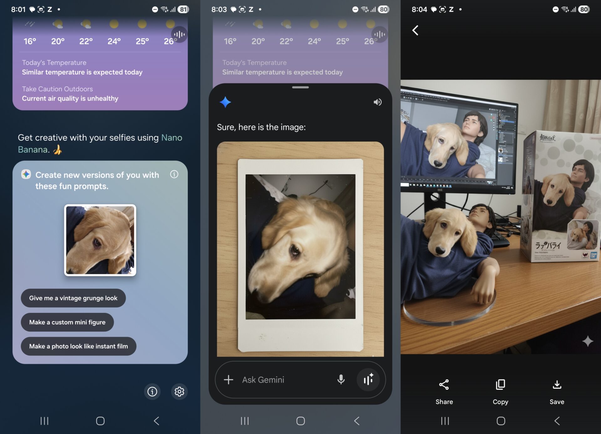 now brief nano banana gemini