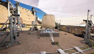 pressure-testing unit at rocket stand