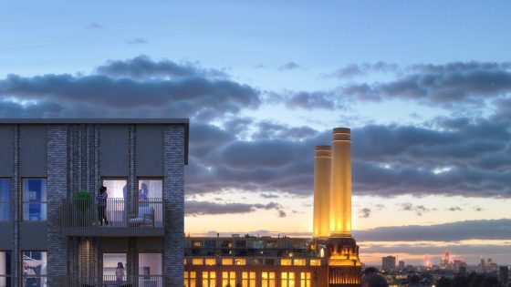 Dowen Farmer reveals designs for social housing at Battersea Power Station