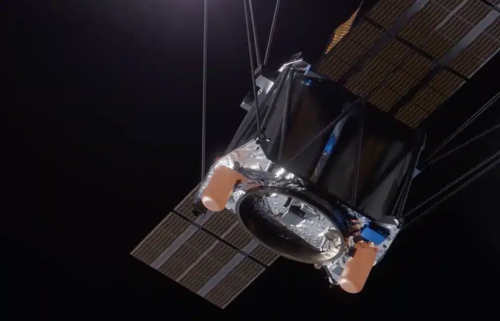 Portal Space Systems Is Developing A Spacecraft With Solar Thermal Propulsion And A Hex Thruster, Enabling Easy Orbital Movement, As Shown In This Rendering.