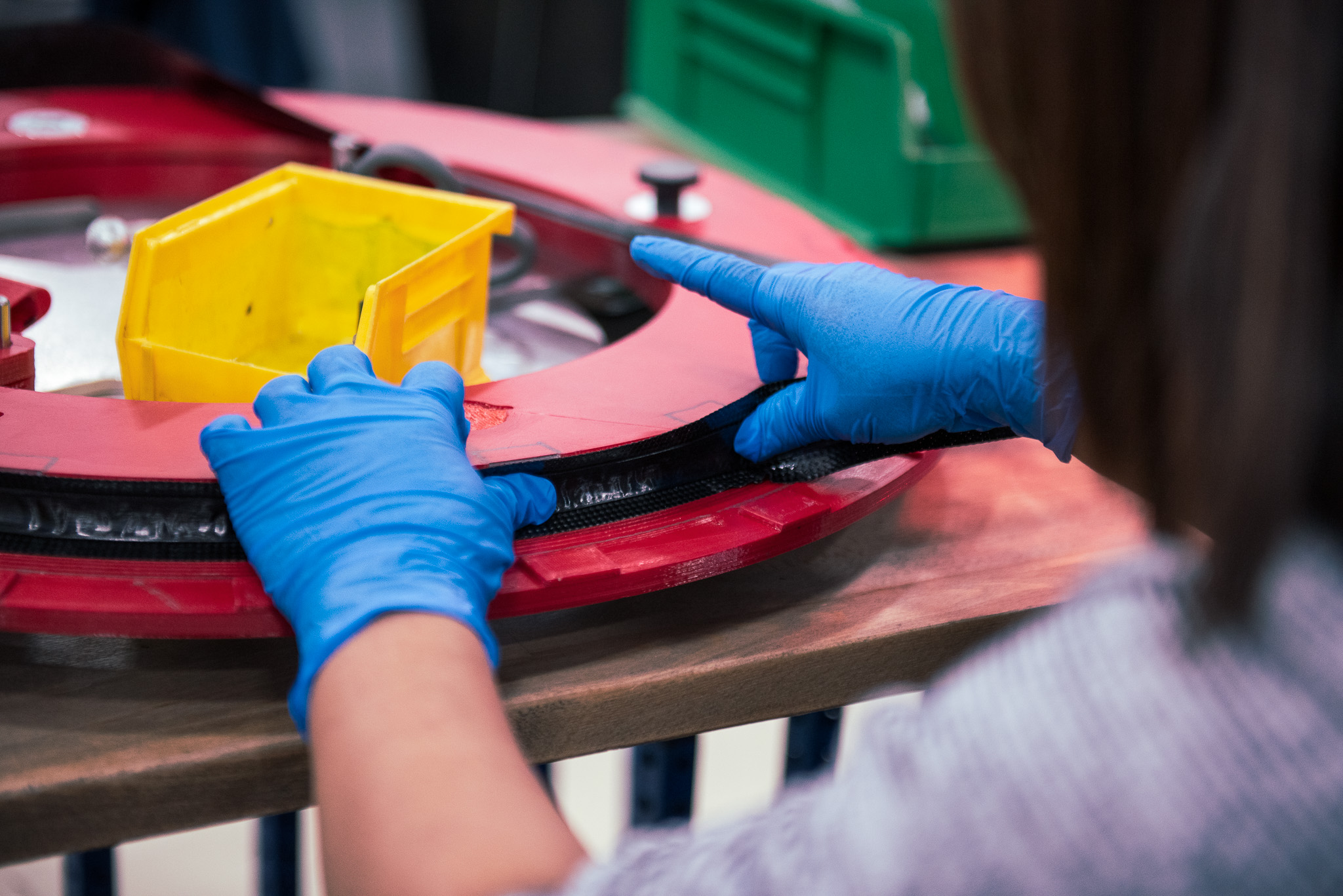 Images of Zipp's manufacturing facility in Indianapolis