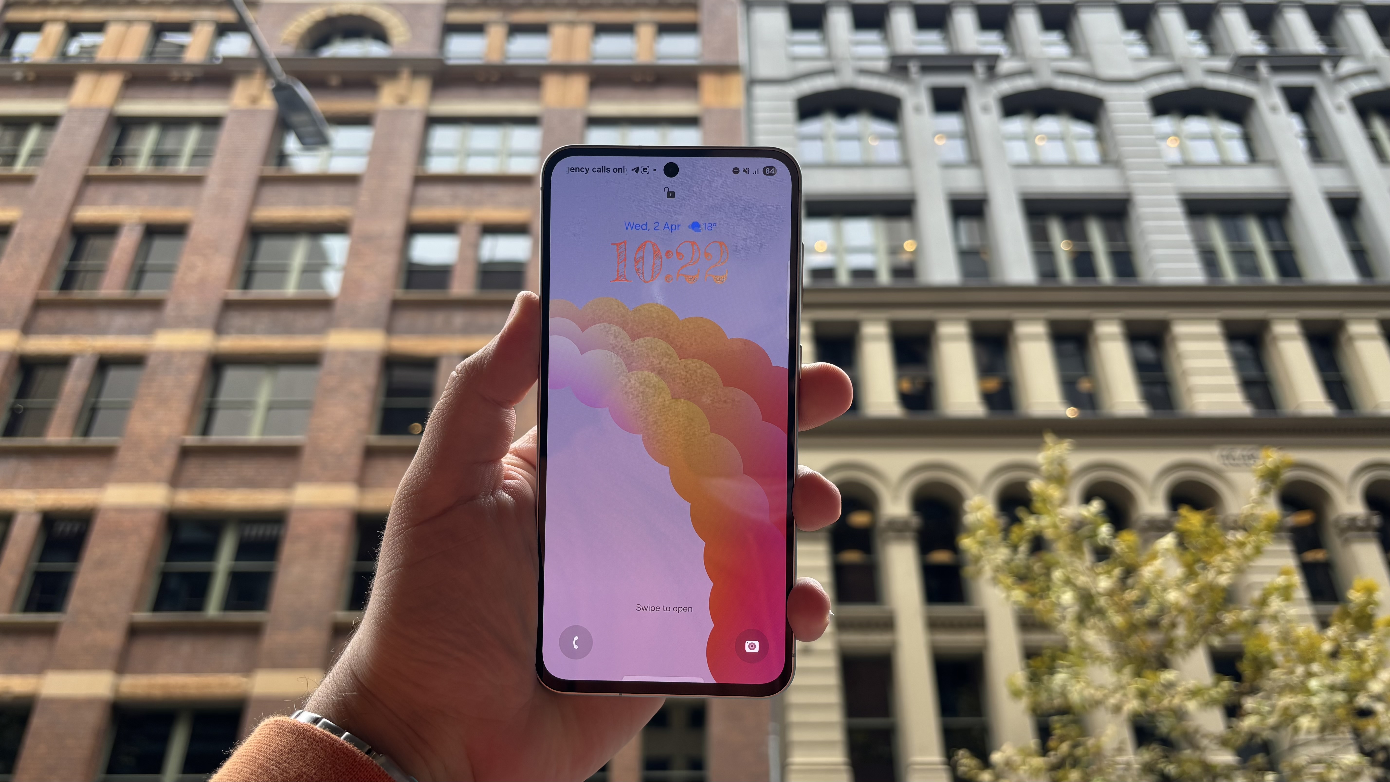 Samsung Galaxy A56 lock screen