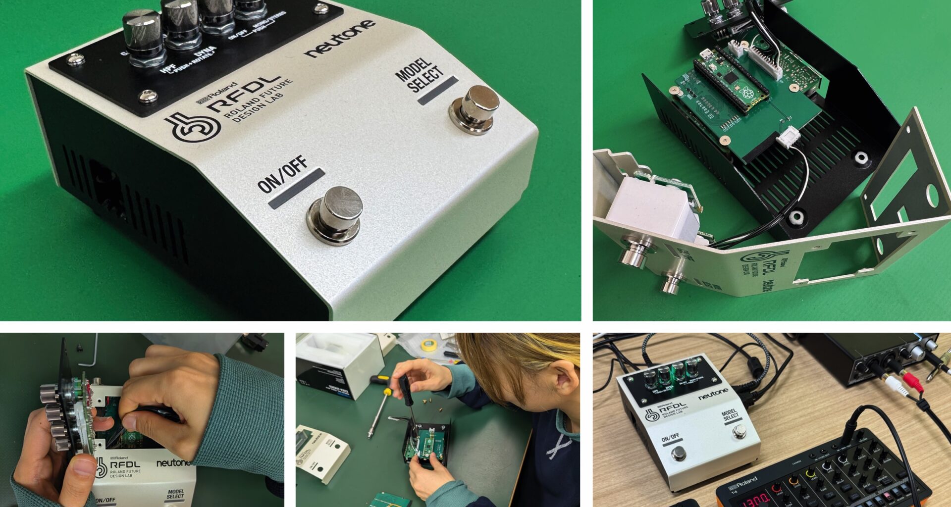 Roland's pedal concept uses AI to let you process everything with anything