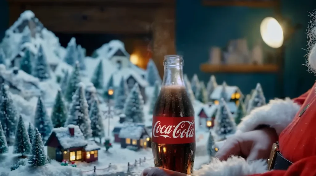 Coca-Cola says 'the genie is out of the bottle' as it continues to use AI for Christmas advertisements