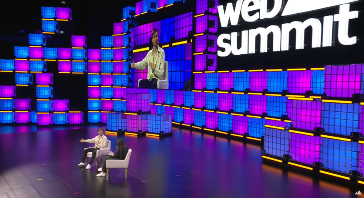Anton Osika In conversation at Web Summit with Connie Loizos, Lisbon, November 10, 2025