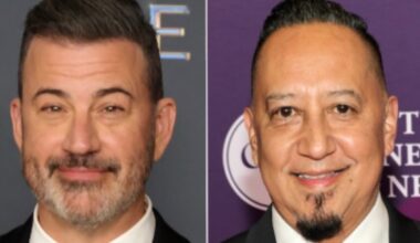 Jimmy Kimmel announces break from show after death of bandleader Cleto Escobedo III