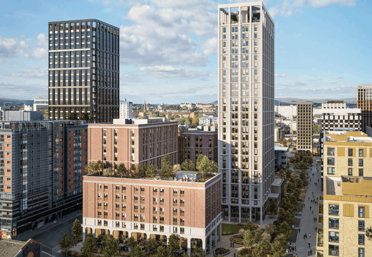 Glasgow’s skyline set for 29-storey student tower