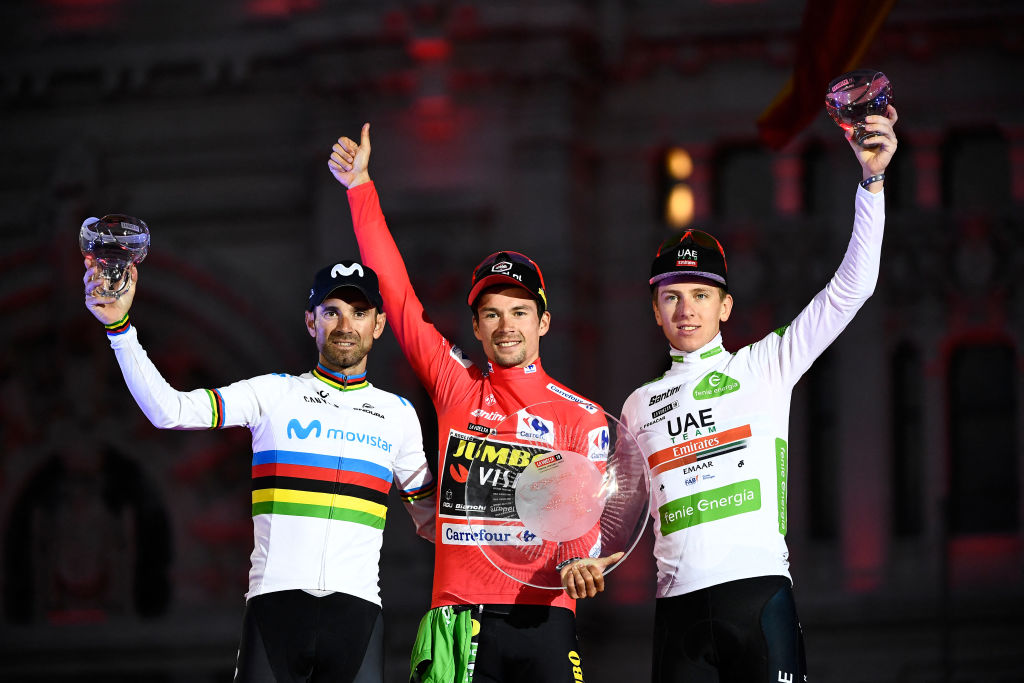 2019 Vuelta a Espa&ntilde;a: the final podium