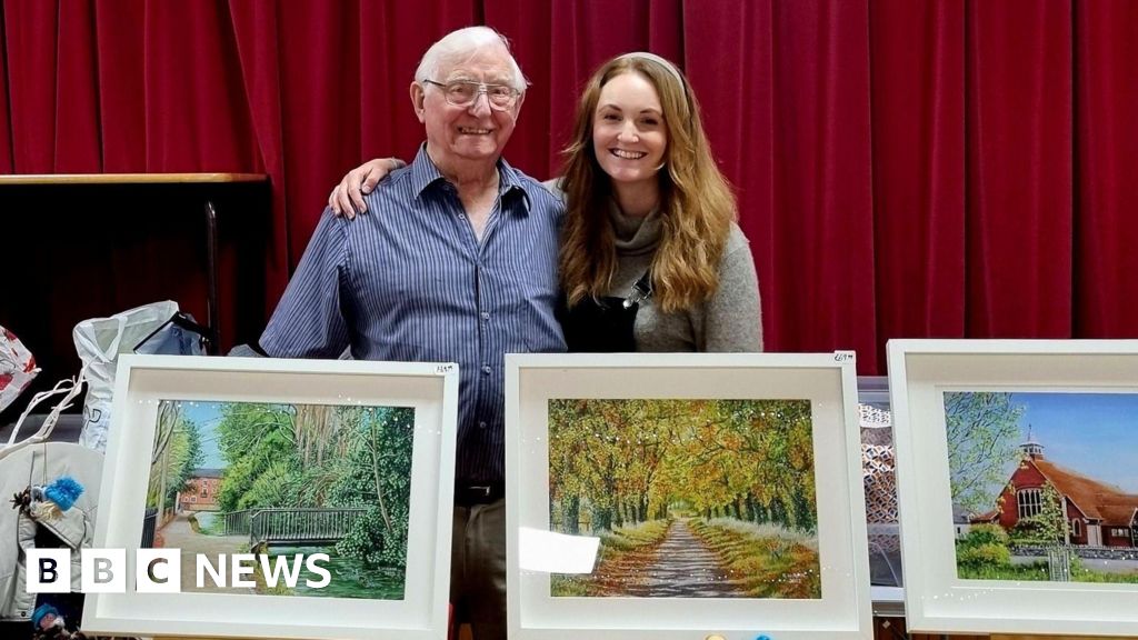 Great-grandad Robert Rose's art takes off after TikTok hit