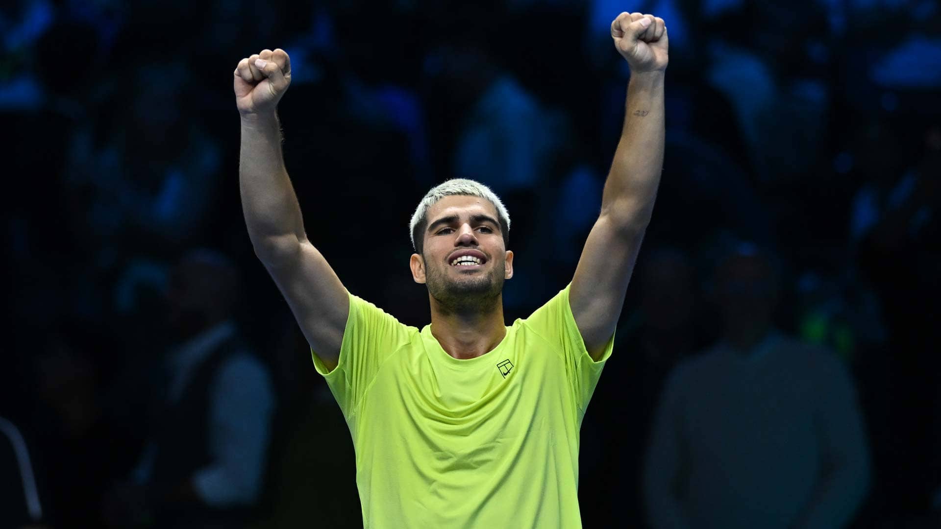 Carlos Alcaraz is into the semi-finals of the Nitto ATP Finals for the second time.