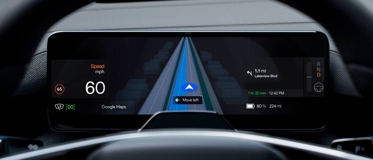Polestar 4 gains AI-powered live lane guidance in Google Maps