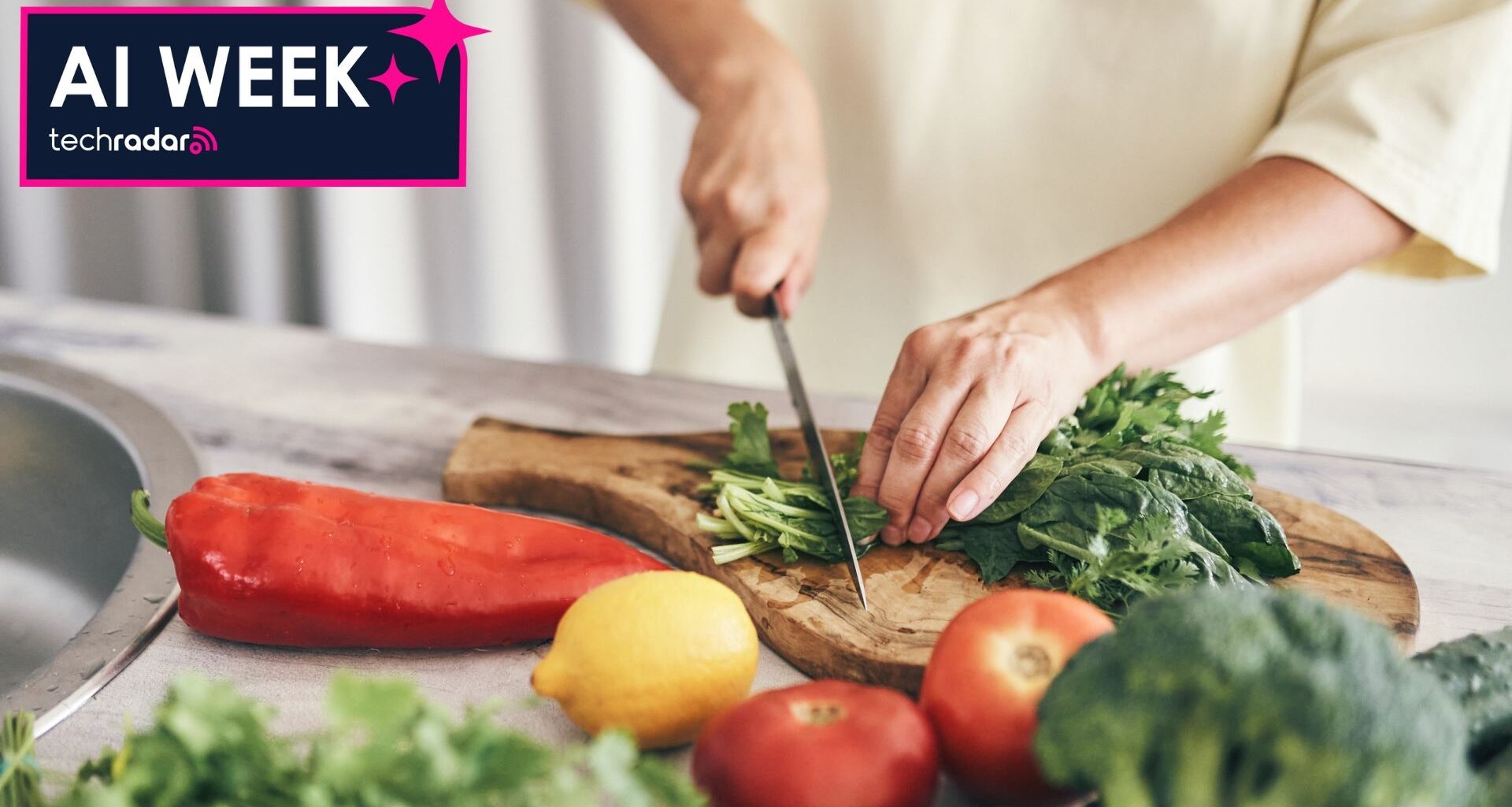 Healthy food chopping