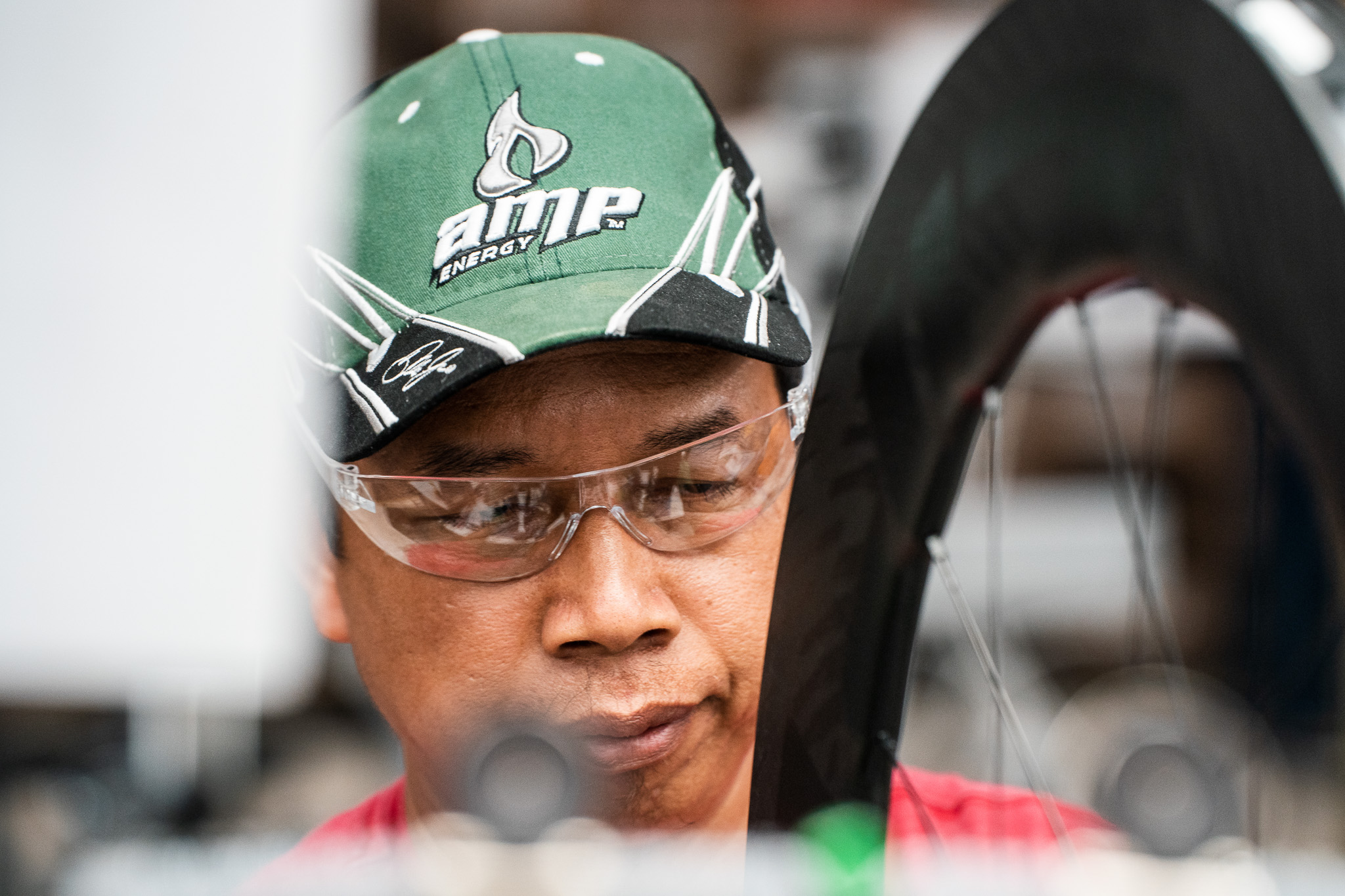 Images of Zipp's manufacturing facility in Indianapolis