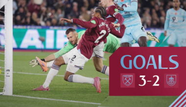 Goals | West Ham United 3-2 Burnley
