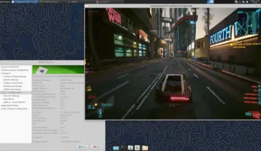 DGX Spark running Cyberpunk 2077