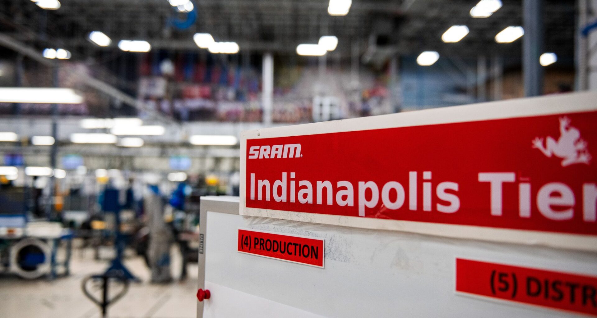 Images of Zipp's manufacturing facility in Indianapolis